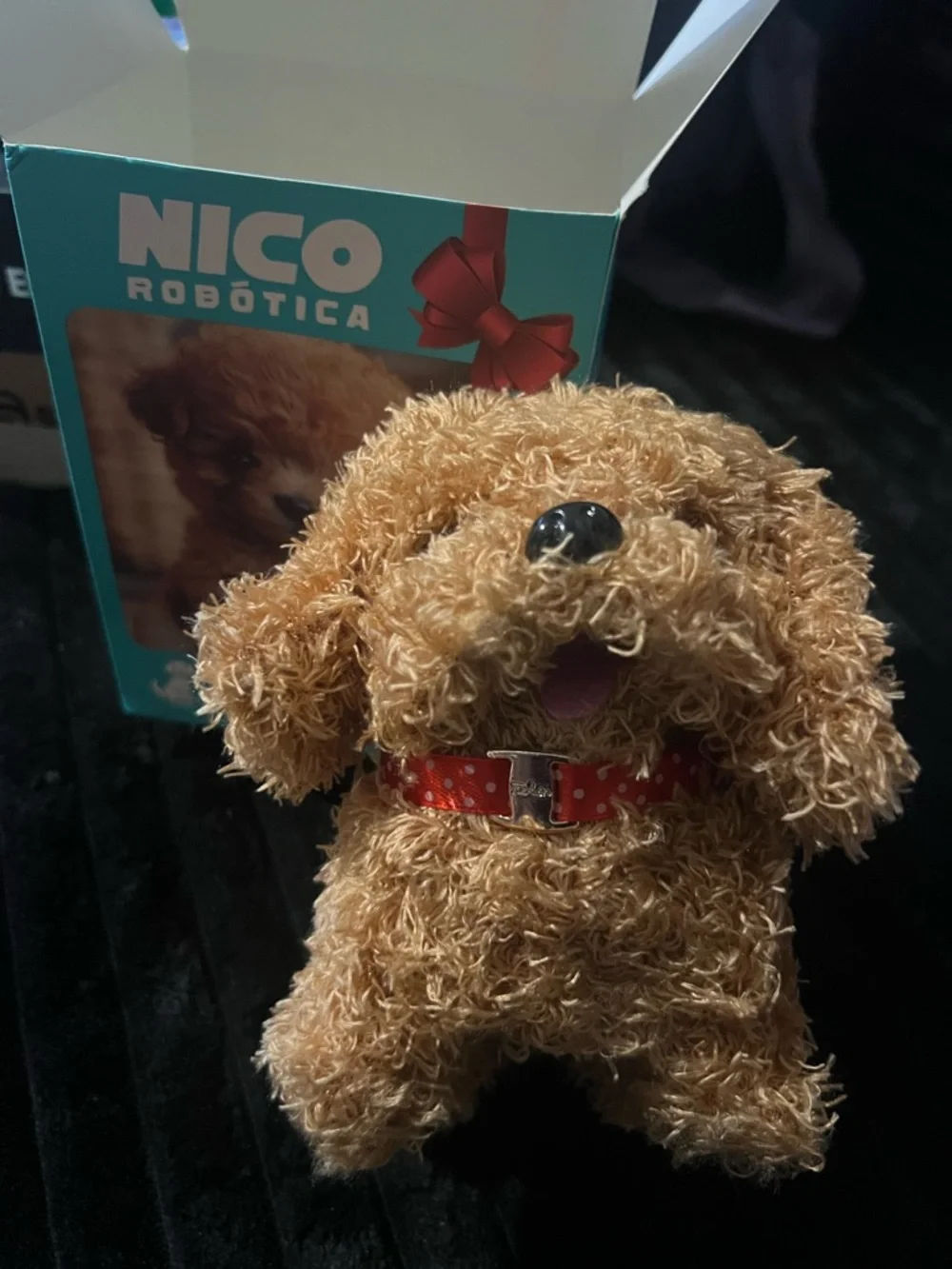 Nico Robotica Interactive Toy Dog Plush Walking Barking Puppy NEW in Box